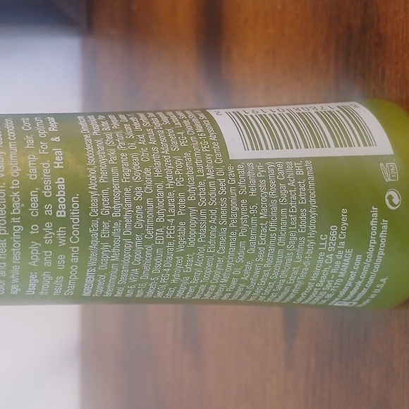 ColorProof Baobab Leave-In Treatment 5.1 Fl Oz Full Size - Picture 4 of 4